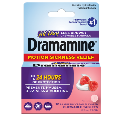 Dramamine Less Drowsy Chewable