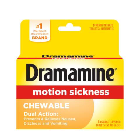 Dramamine Chewable Motion Sickness and Nausea