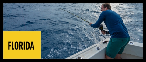 Deep sea fishing in Florida