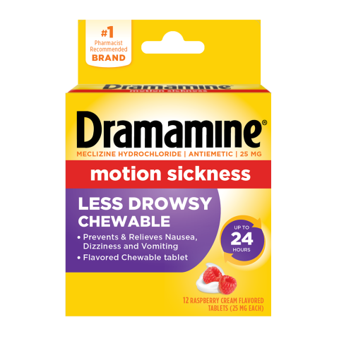 Dramamine® Less Drowsy Chewable